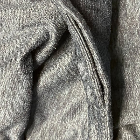 Gaiam Yoga Pants Sz Medium Blue/Dark Turquoise Stretch Leggings Mesh Panels - Picture 4 of 6